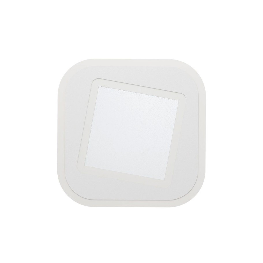 Aplique de Parede LED Quadrado 200x200 Eglo Macchioni 1560LM 4000K
