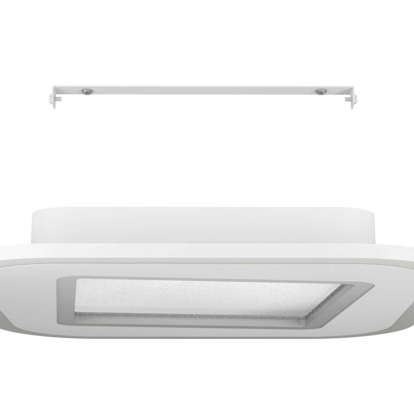 Plafon de Teto LED Quadrado 380x380 Eglo Macchioni