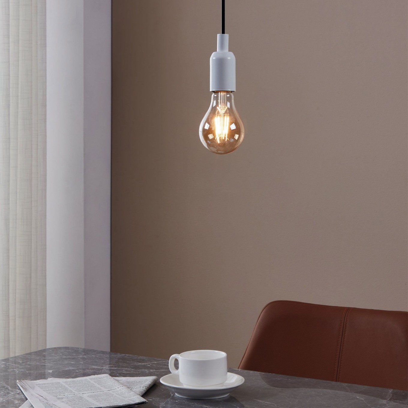 L�mpada LED Eglo Amber A75 E27 2200K 4W