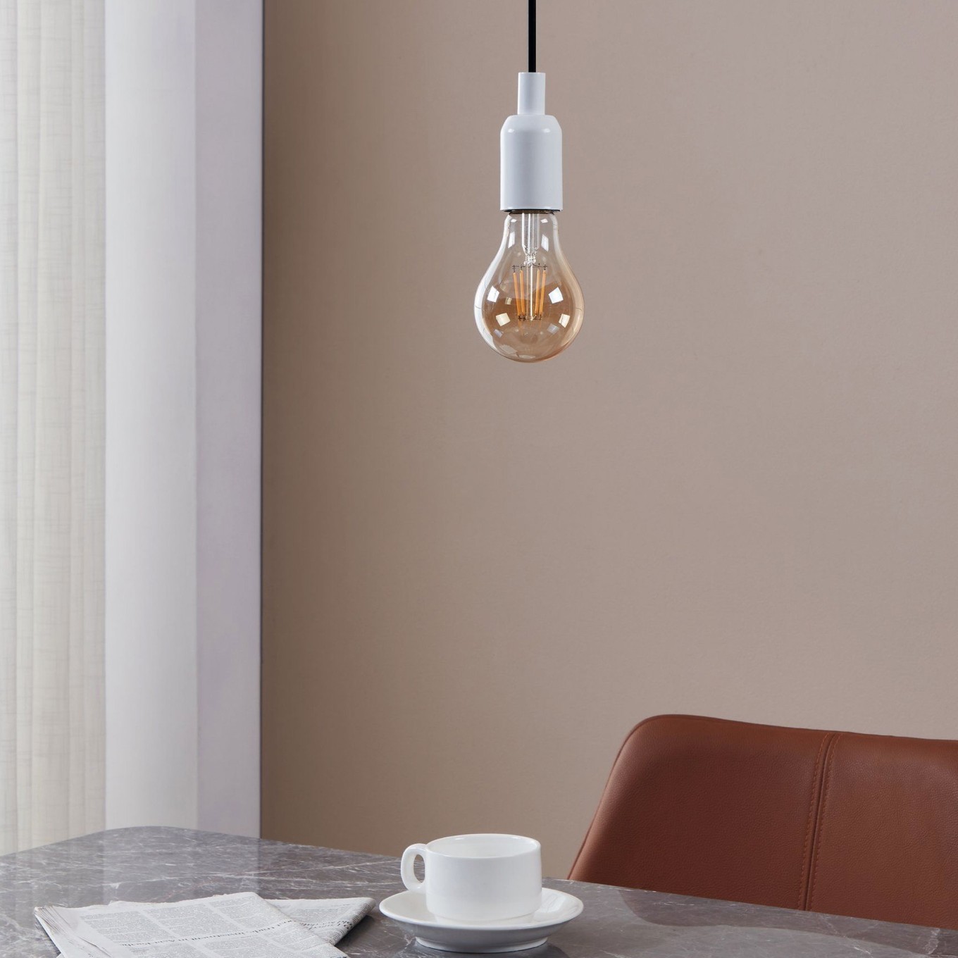 L�mpada LED Eglo Amber A75 E27 2200K 4W