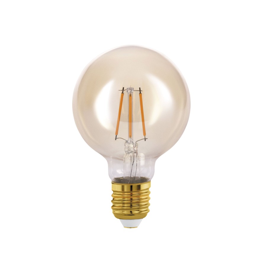L�mpada LED Eglo Amber G80 E27 2200K 4W