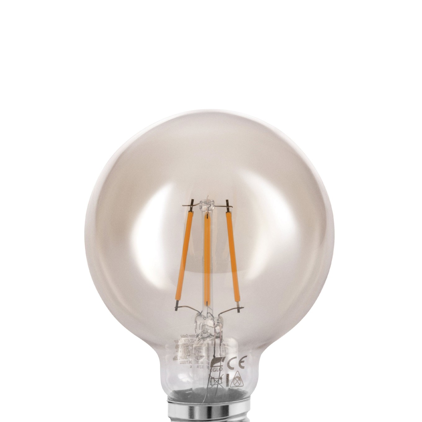 L�mpada LED Eglo Amber G80 E27 2200K 4W