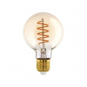 Lmpada LED Eglo Amber 2700K G80 8W E27