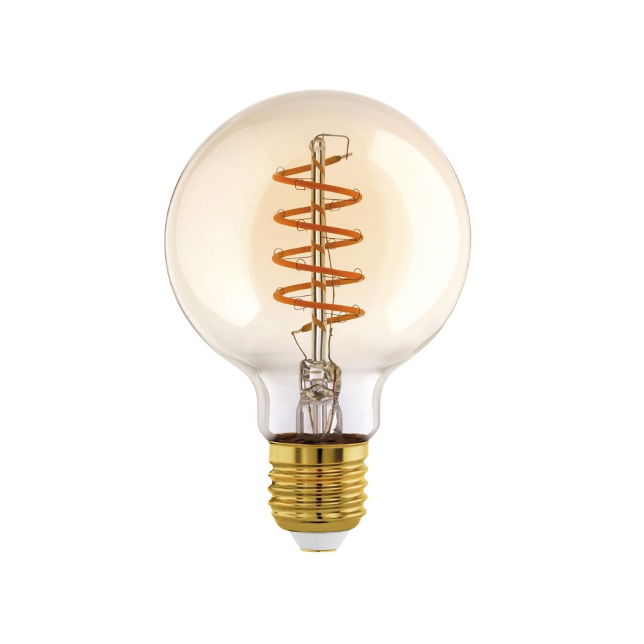 L�mpada LED Eglo Amber G95 E27 2700K 8W