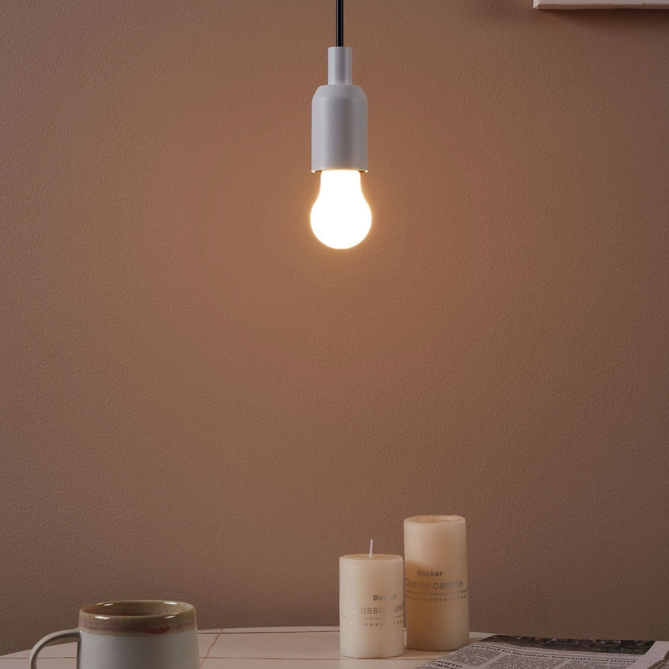 L�mpada LED Eglo Opal G45 E27 2700K 7W