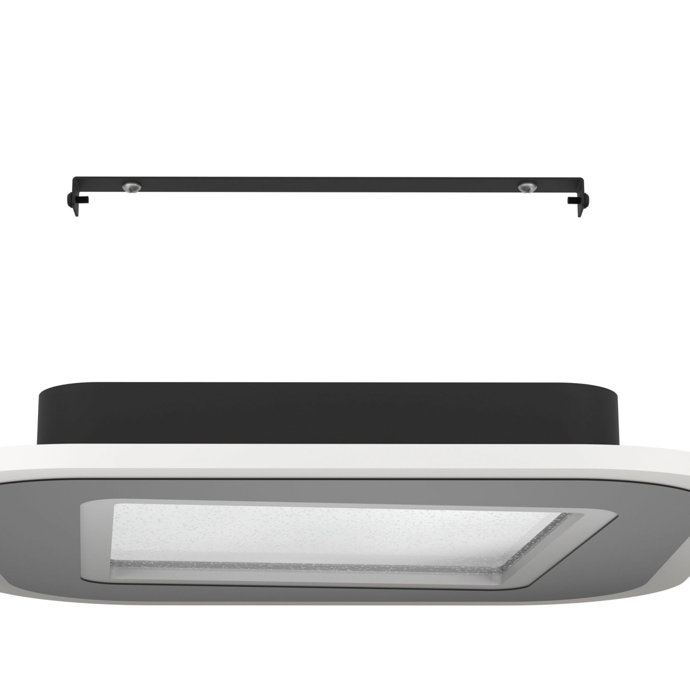 Plafon de Teto LED Quadrado 380x380 Eglo Macchioni