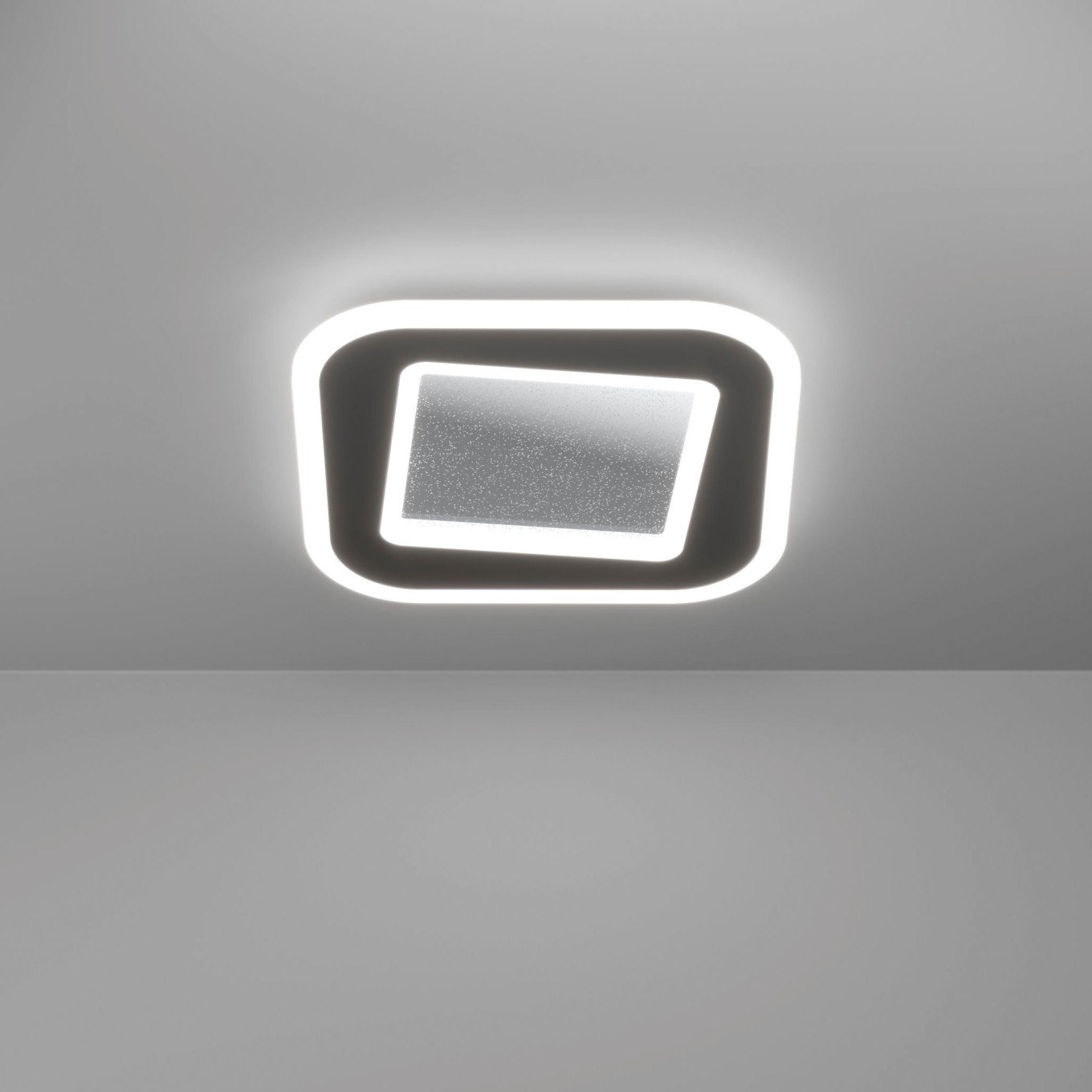 Plafon de Teto LED Quadrado 380x380 Eglo Macchioni