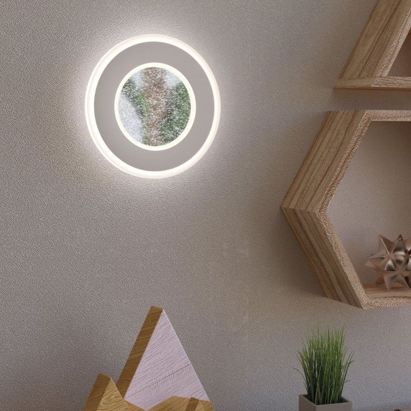 Aplique Led Eglo Macchioni Ø200 Aplique Led Eglo Macchioni Ø200