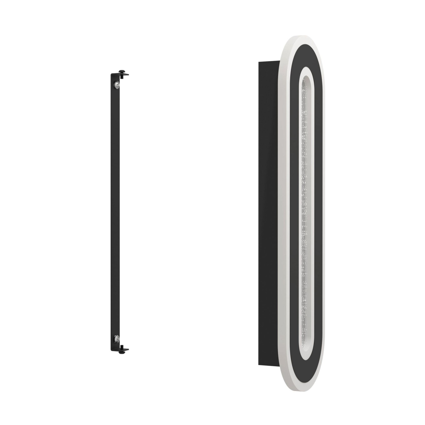 Aplique de Parede LED Oval 400x120 Eglo Macchioni 1560LM