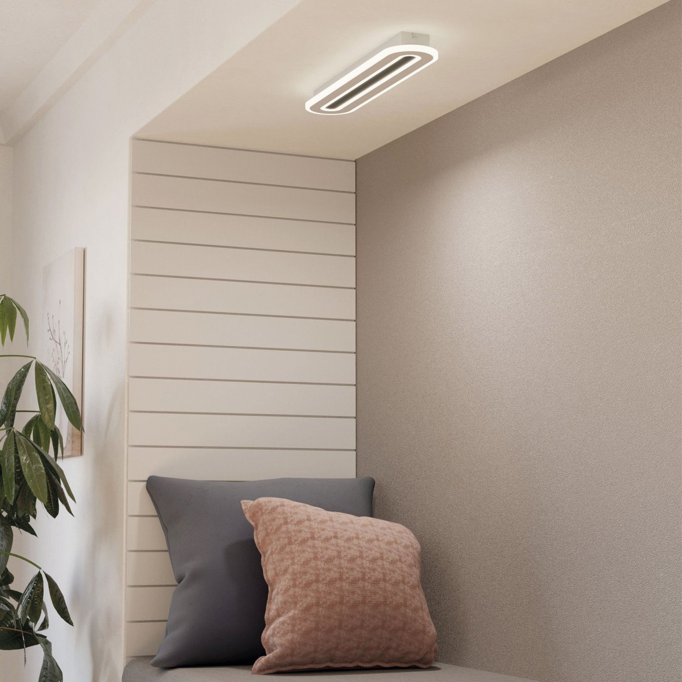 Plafon de Teto LED 550x120 Eglo Macchioni