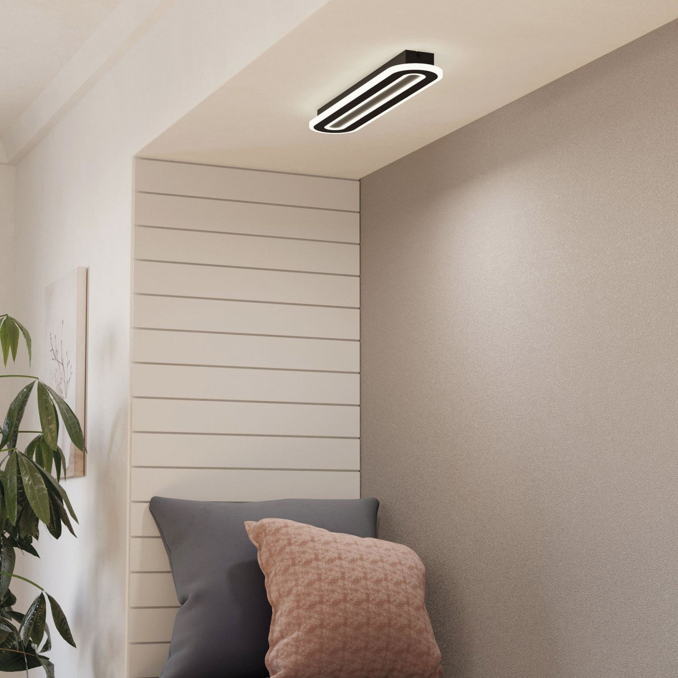 Plafon de Teto LED 550x120 Eglo Macchioni