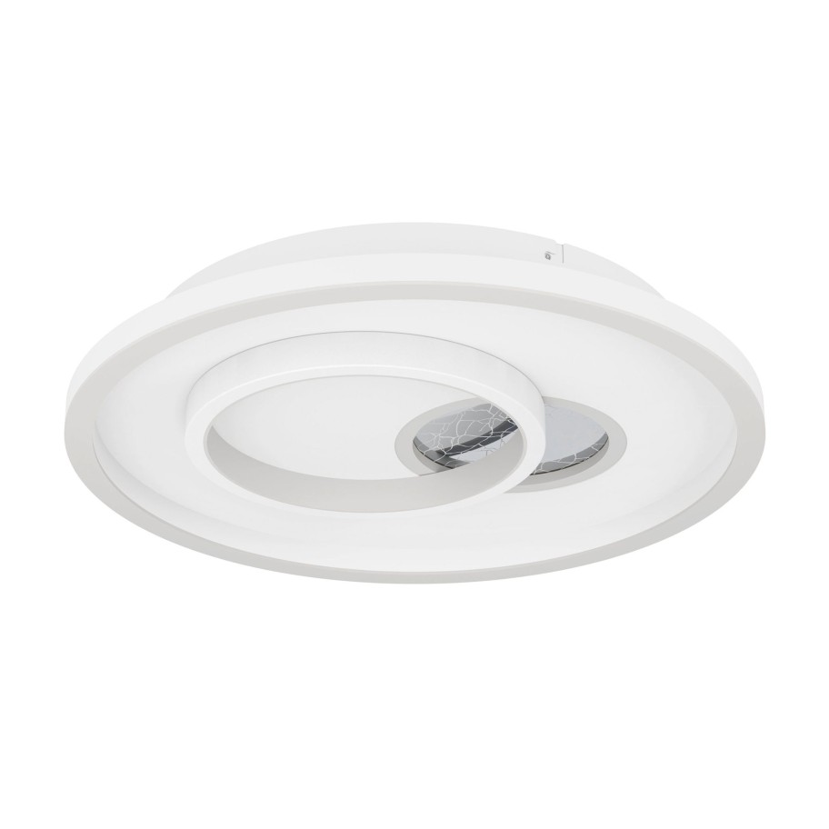 Plafon de Teto LED Moderno Redondo Ø380 Eglo Tiriolo 1800LM 4000K