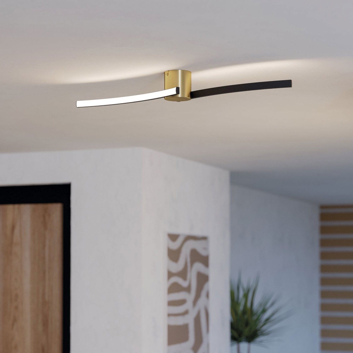 Plafon de Teto LED Moderno Eglo Aieta