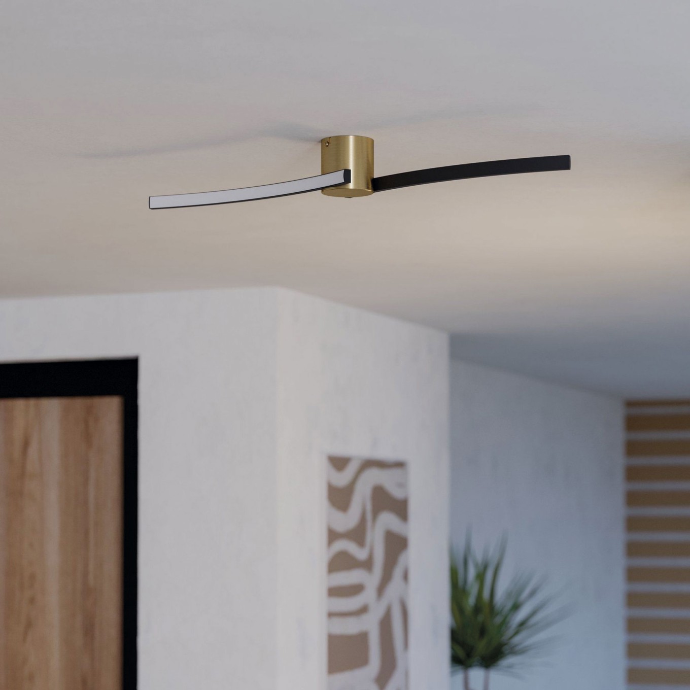 Plafon de Teto LED Moderno Eglo Aieta