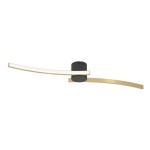 Plafon de Teto LED Moderno Eglo Aieta Gold