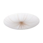 Plafon de Teto LED Redondo Ouro Eglo Nieves 1 Ø310