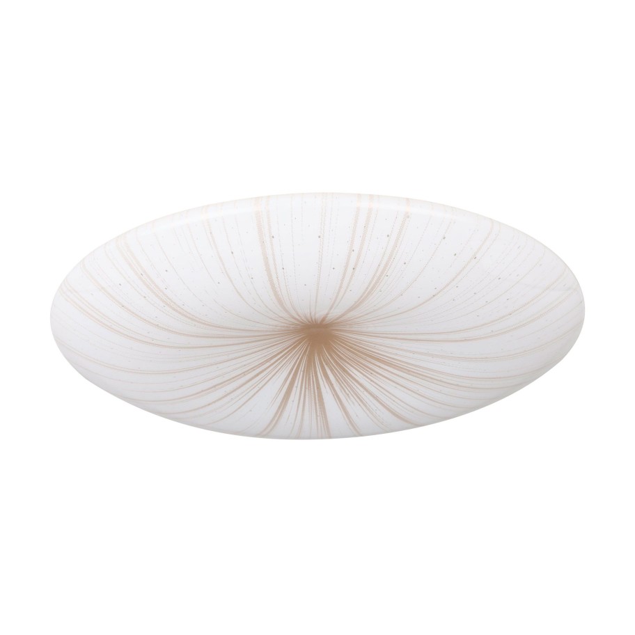 Plafon de Teto LED Redondo Ouro Eglo Nieves 1 Ø310