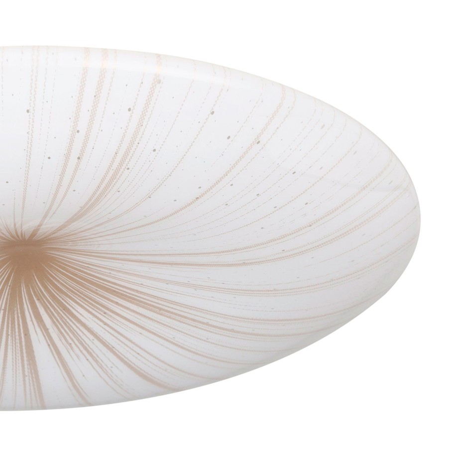 Plafon de Teto LED Redondo Ouro Eglo Nieves 1 Ø310
