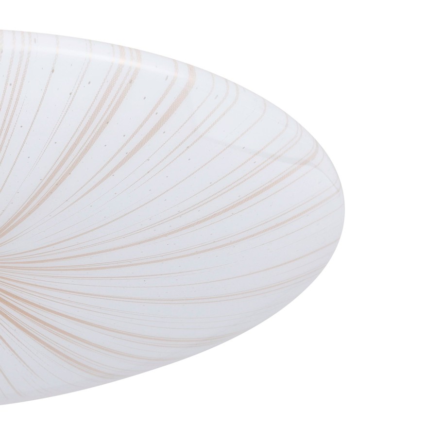 Plafon de Teto LED Redondo Ouro Eglo Nieves 1 �410