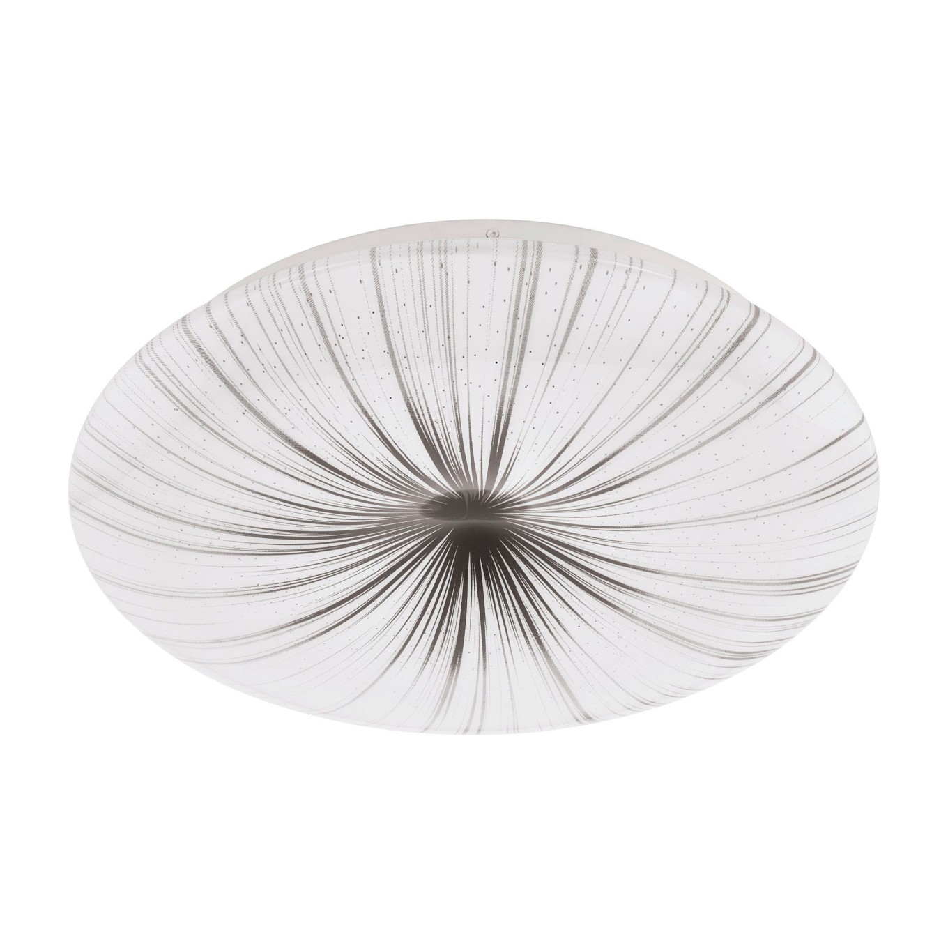 Plafon de Teto LED Redondo Prata Eglo Nieves �310