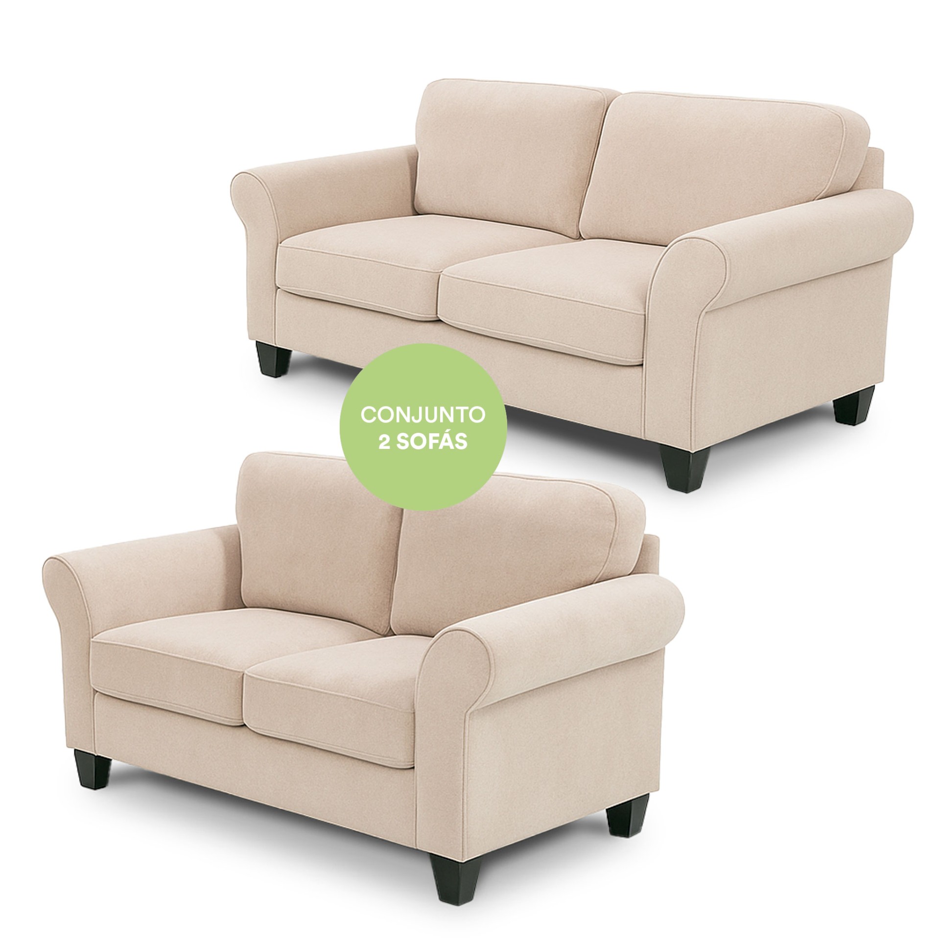 Set Sof�s 3+2 Lugares Yellostone