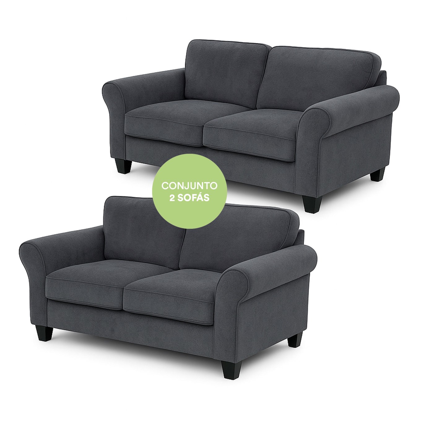 Set Sof�s 3+2 Lugares Yellostone
