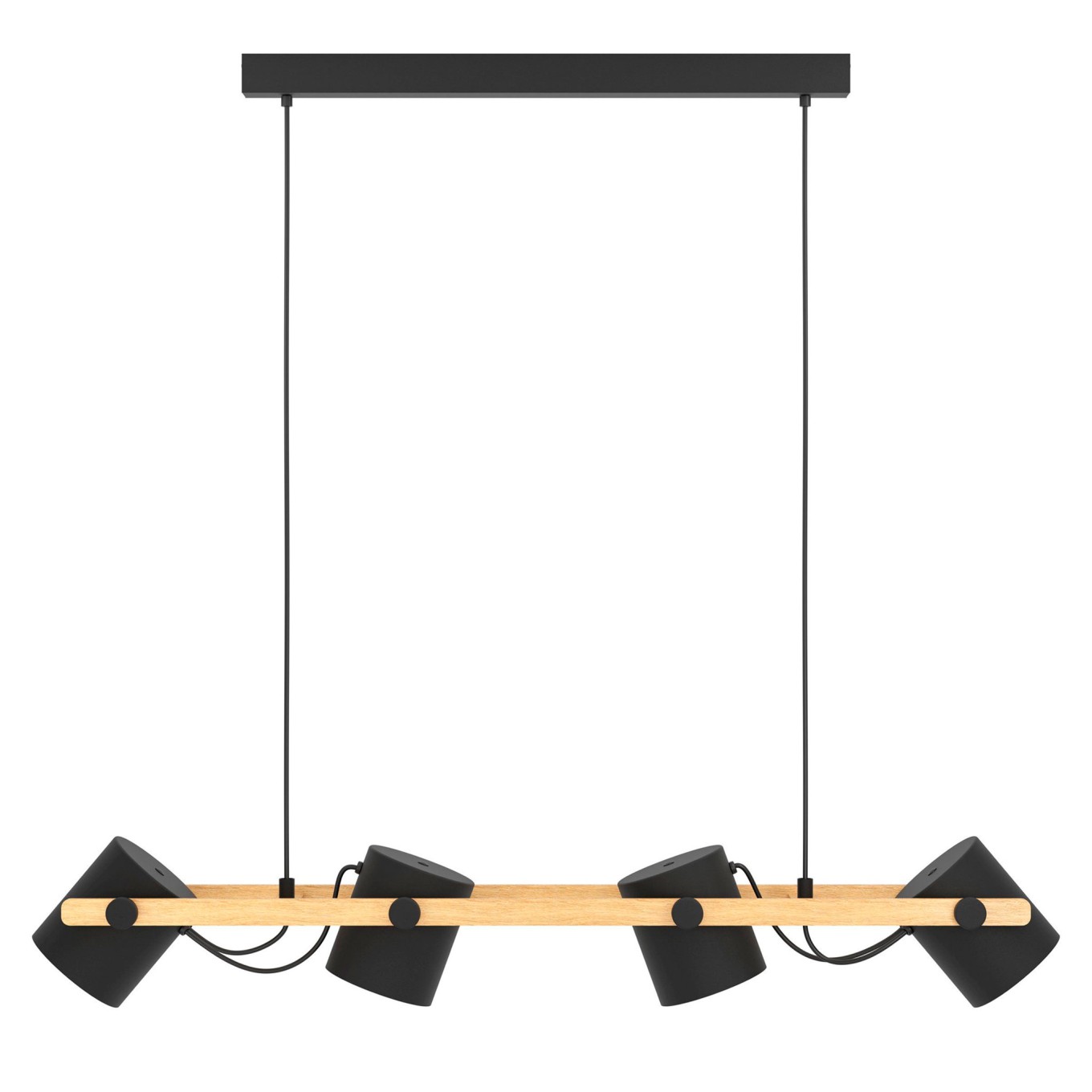 Candeeiro Suspenso de Teto 4xE27 Eglo Hornwood HL/4