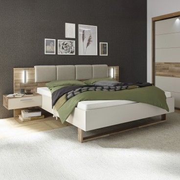 Cama Cadore com 2 Mesas de Cabeceira