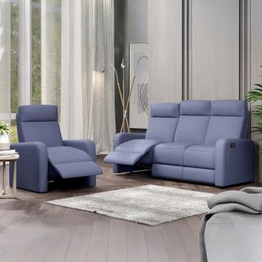Set Sofs 3+1 Lugares Memphis Microfibra