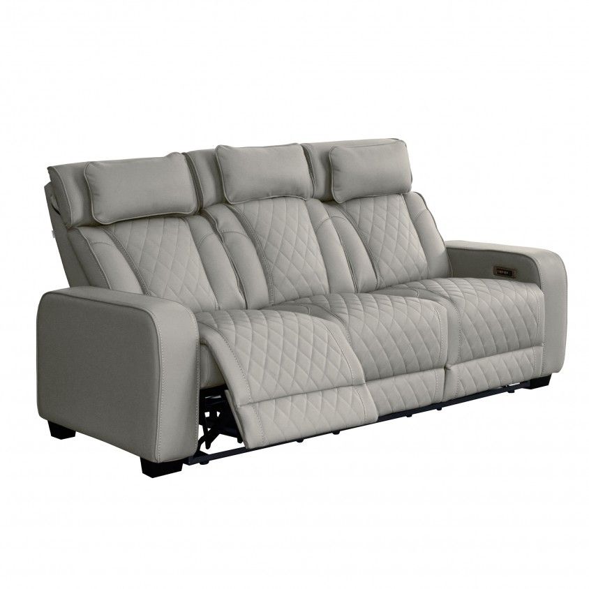 Sof 3 Lugares Utah com 2 Relax Eltricos