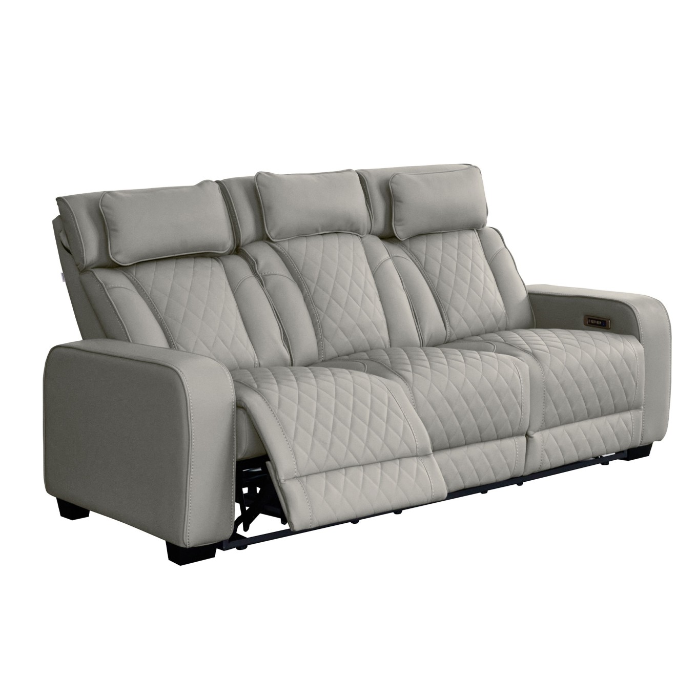 Sof� 3 Lugares Utah com 2 Relax El�tricos