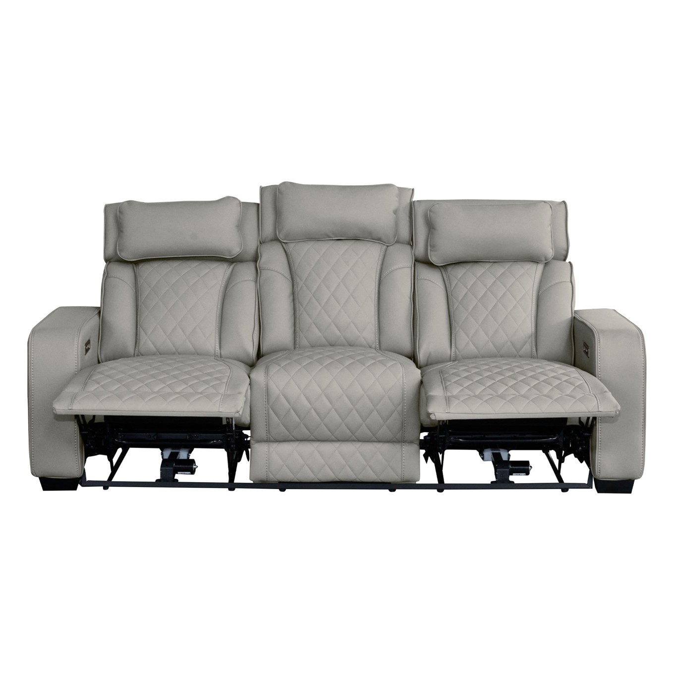 Sof� 3 Lugares Utah com 2 Relax El�tricos