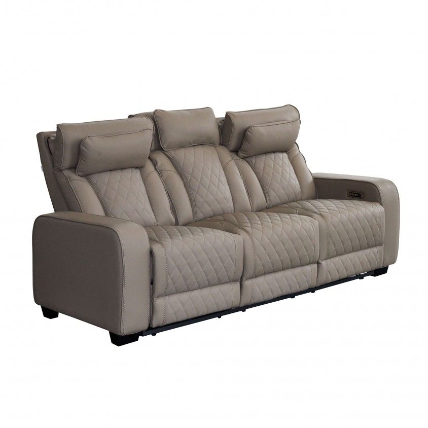 Sof 3 Lugares Utah com 2 Relax Eltricos
