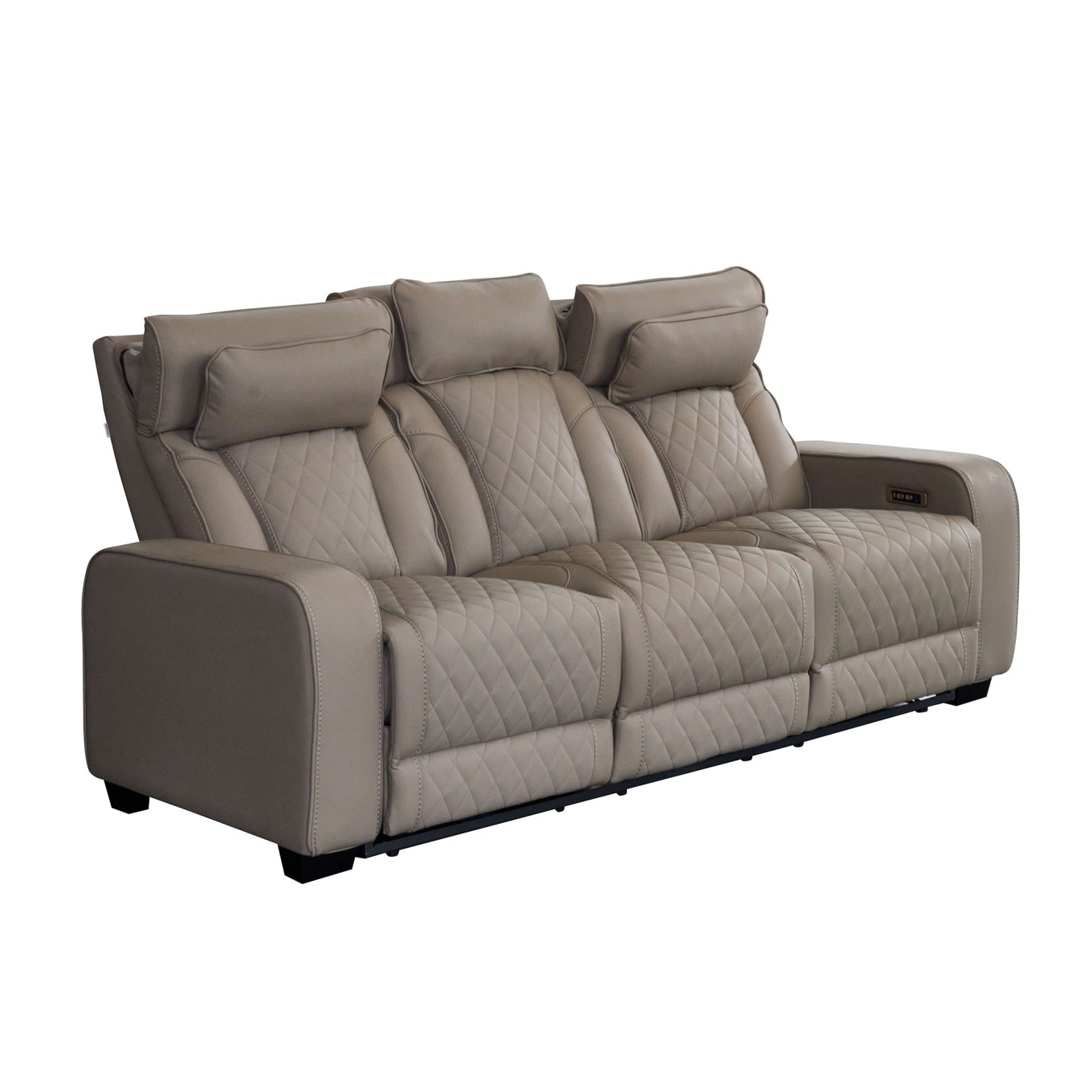 Sof� 3 Lugares Utah com 2 Relax El�tricos
