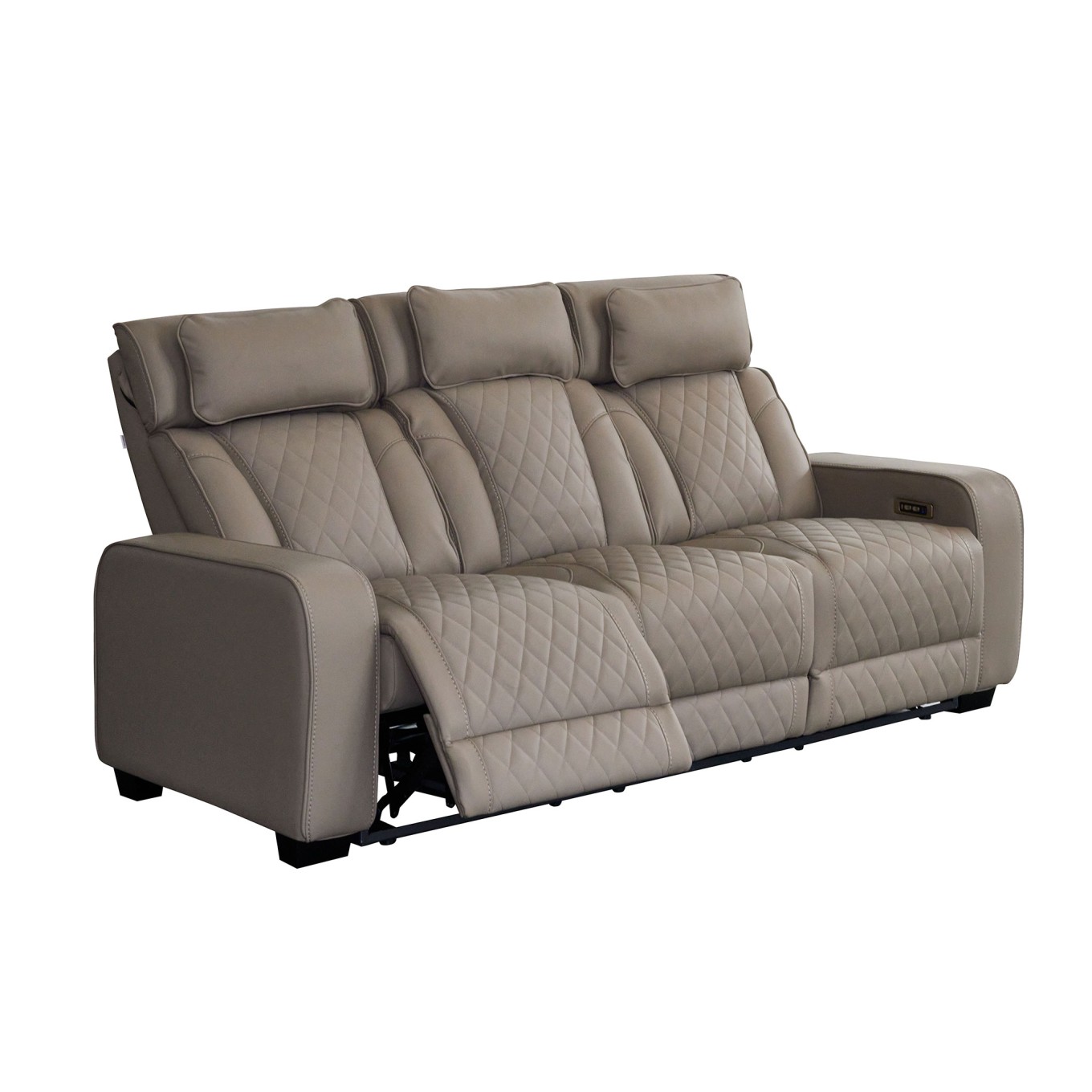 Sof� 3 Lugares Utah com 2 Relax El�tricos