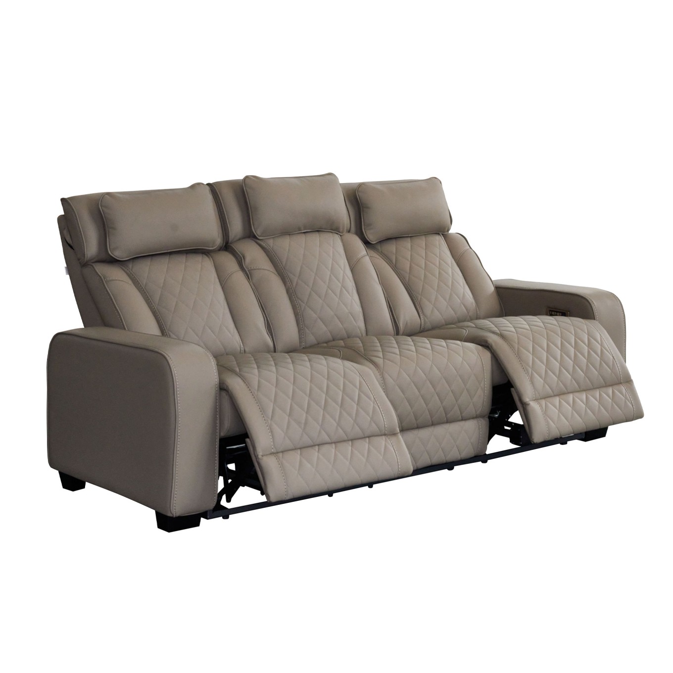 Sof� 3 Lugares Utah com 2 Relax El�tricos