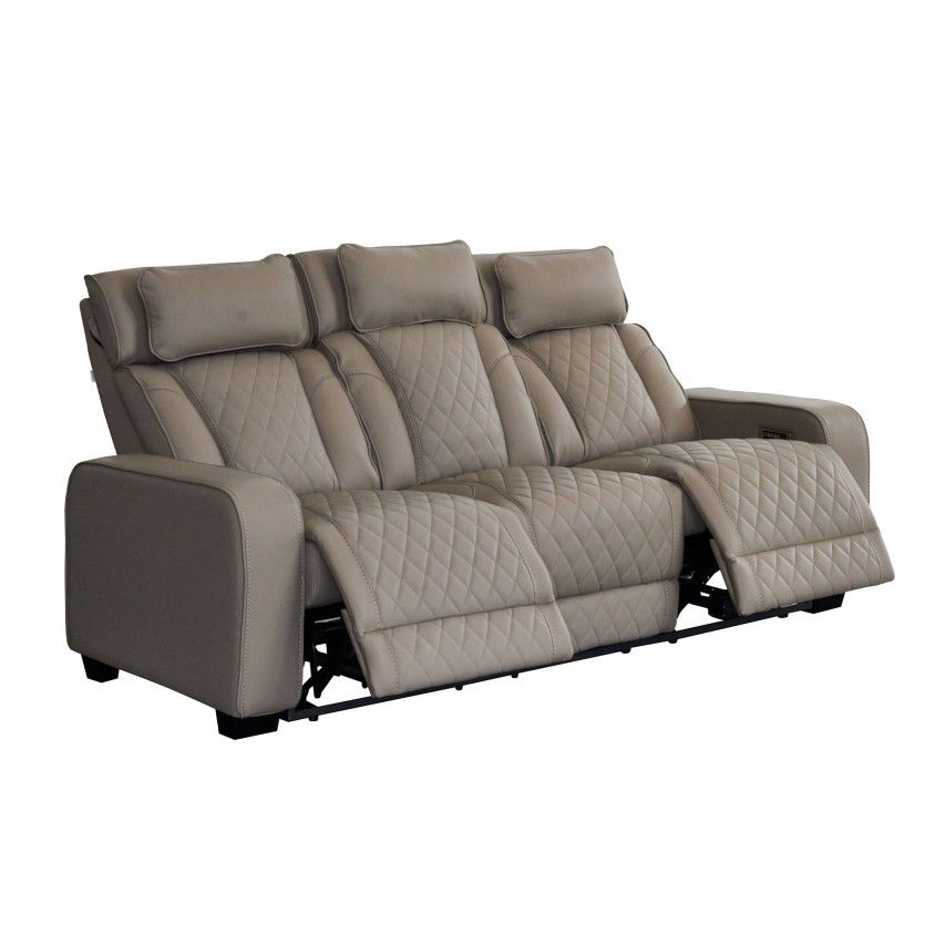 Sof 3 Lugares Utah com 2 Relax Eltricos