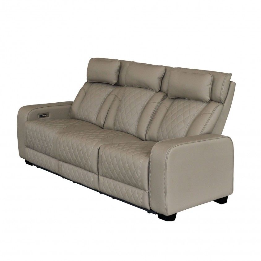 Sof 3 Lugares Utah com 2 Relax Eltricos