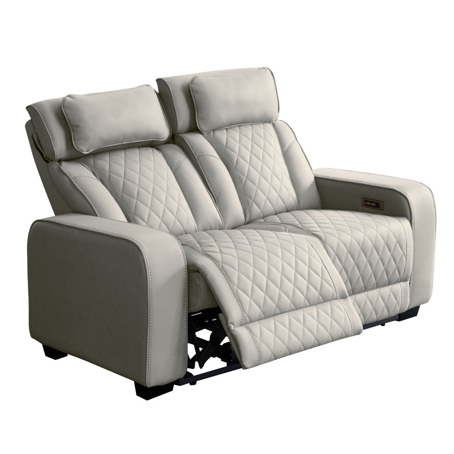 Sofá 2 Lugares Utah com 2 Relax Elétricos