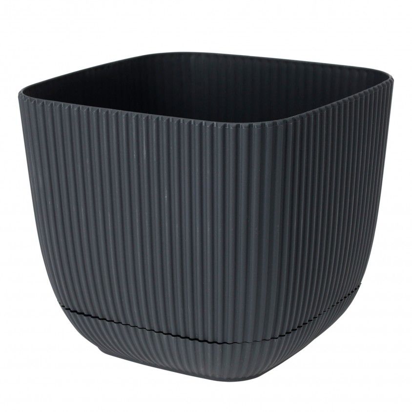 KOOPMAN VASO QUADRADO 11x11x9.5CM SORT 3 CORES KOOPMAN VASO QUADRADO 11x11x9.5CM SORT 3 CORES