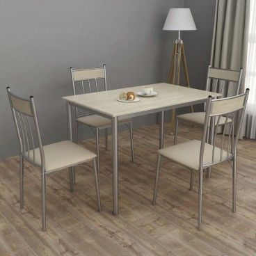 Mesa Cdiz com 4 Cadeiras