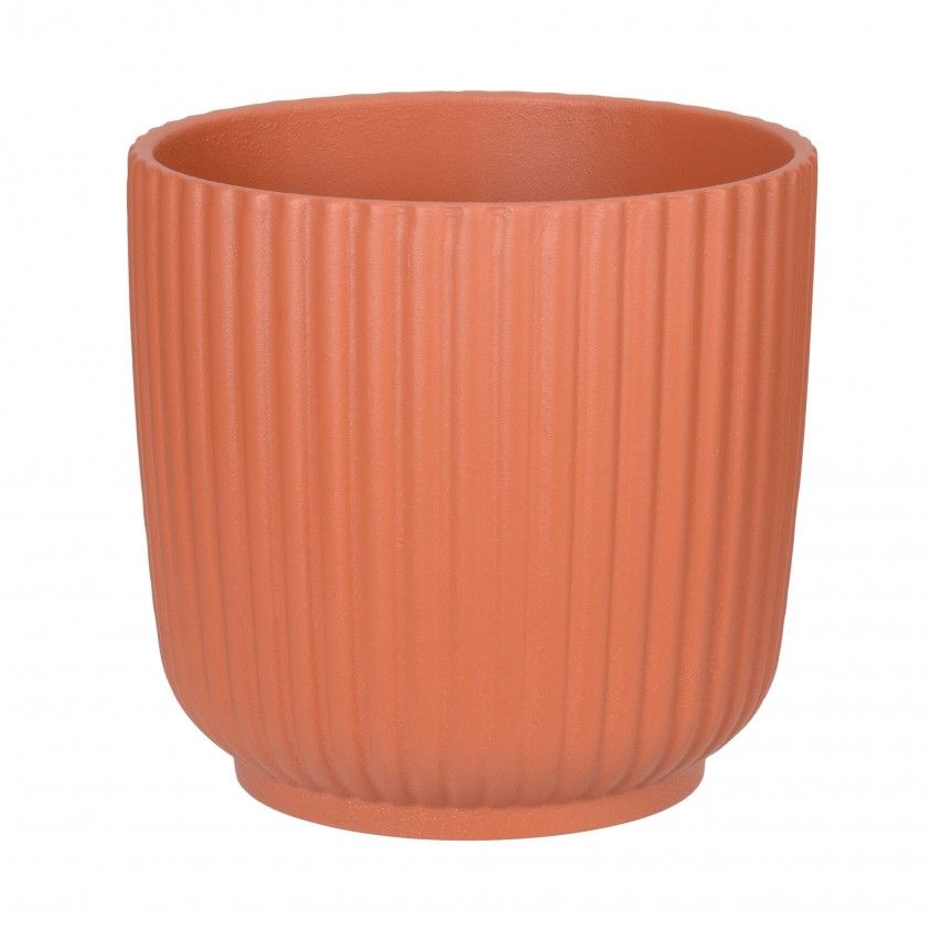 KOOPMAN VASO PLANTAS Ø13.5x13CM TERRACOTA SORTIDO 4 DESIGNS KOOPMAN VASO PLANTAS Ø13.5x13CM TERRACOTA SORTIDO 4 DESIGNS
