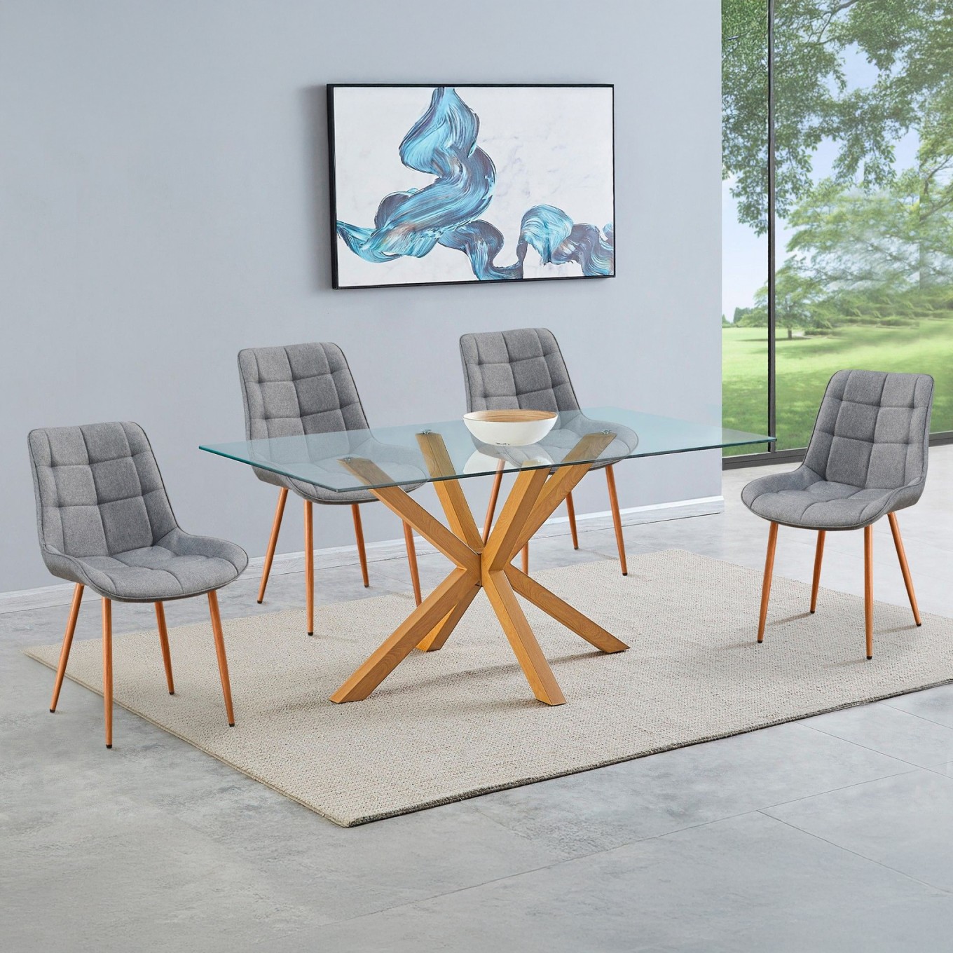Mesa Retangular Biarritz