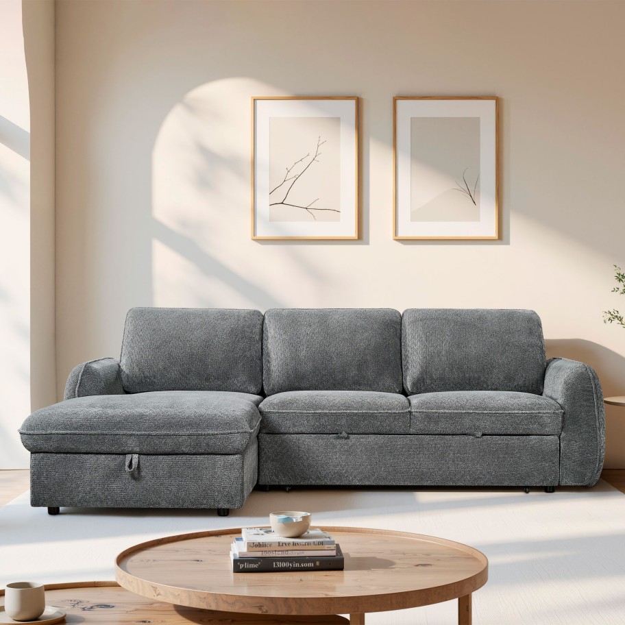 Sofá Chaise Longue Houston Esquerda com cama