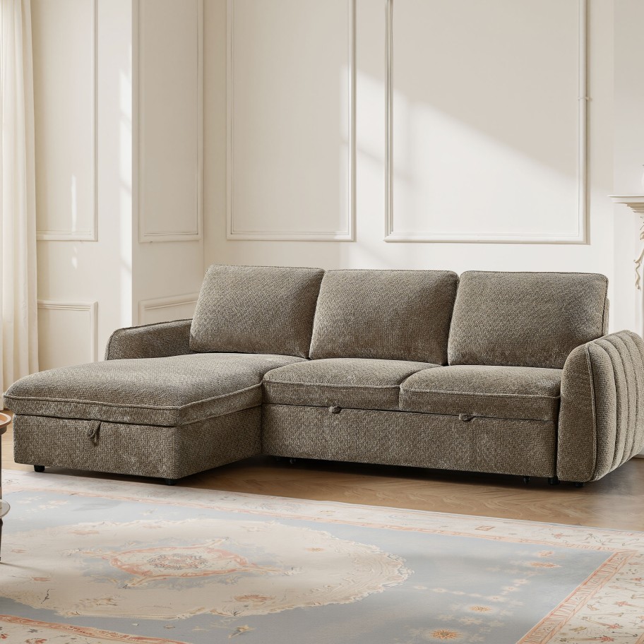 Sofá Chaise Longue Houston Esquerda com cama