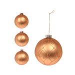 Bola Decorativa de Natal 100mm Sortida