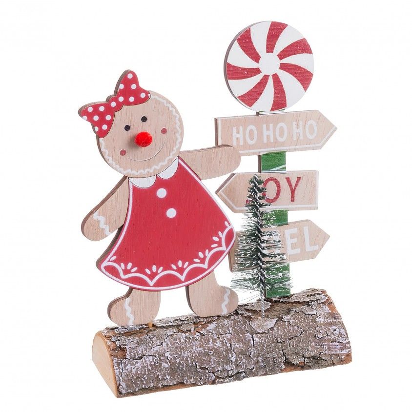 Boneca de Gengibre 11x4.5x14cm