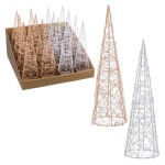 �rvore Natal Metal Cone 25cm Sortido