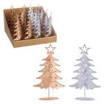 Árvore Natal Metal 18cm Sortido
