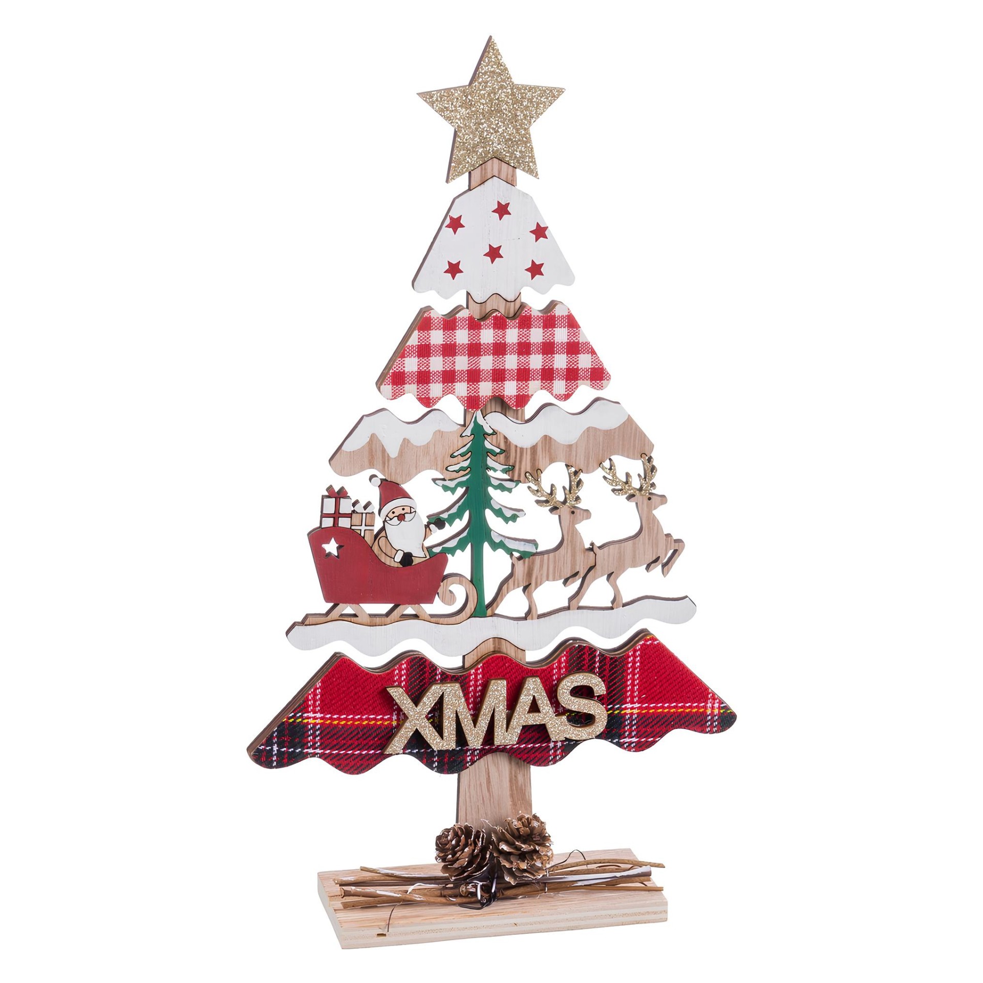 �rvore X'Mas 16.5x29.5cm